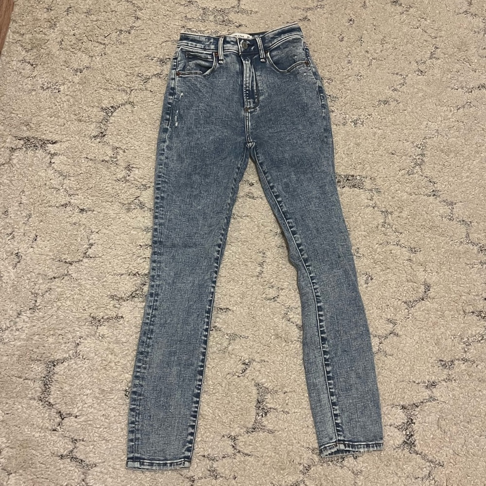 Abercrombie curve love high rise skinny jeans, never worn